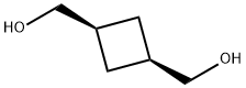 cis-3-(hydroxymethyl)cyclobutyl]methanol 结构式