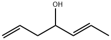 1,5-Heptadien-4-ol, (5E)- 结构式