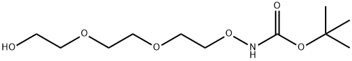 叔丁酯-氨氧基-三聚乙二醇 结构式