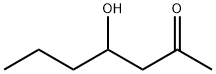 2-Heptanone, 4-hydroxy- 结构式
