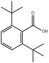 Benzoic acid, 2,6-bis(1,1-dimethylethyl)- 结构式