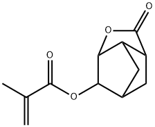 2-羧基-4-降冰片内酯-5-甲基丙烯酸酯 结构式