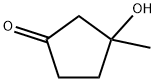 3-羟基-3-甲基环戊烷-1-酮 结构式