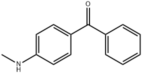 (4-(甲胺基)苯基)(苯基)甲酮 结构式