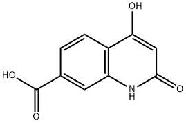 7-Quinolinecarboxylicacid,1,2-dihydro-4-hydroxy-2-oxo-(9CI) 结构式