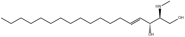 N-METHYL-D-ERYTHRO-SPHINGOSINE;MONOMETHYL SPHINGOSINE (D18:1) 结构式