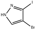 1H-Pyrazole, 4-bromo-3-iodo- 结构式
