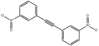 双(3-硝基苯基)乙炔 结构式