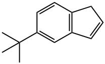 1H-Indene, 5-(1,1-dimethylethyl)- 结构式