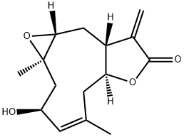 白菜菊素 结构式