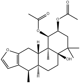 14-脱氧-EPSILON-云实苦素 结构式
