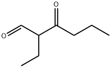 2-乙基-3-氧代己醛 结构式