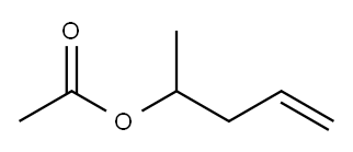 4-Penten-2-ol, 2-acetate 结构式