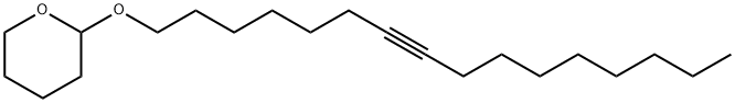 2H-Pyran, 2-(7-hexadecyn-1-yloxy)tetrahydro- 结构式