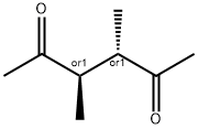 2,5-Hexanedione, 3,4-dimethyl-, (3R,4S)-rel- 结构式