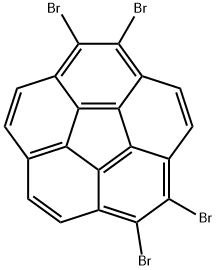 Dibenzo[ghi,mno]fluoranthene, 1,2,5,6-tetrabromo- 结构式