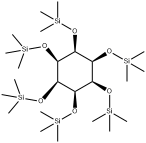 1-O,2-O,3-O,4-O,5-O,6-O-Hexakis(trimethylsilyl)-cis-inositol 结构式