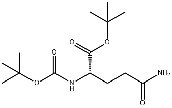 BOC-L-谷氨酰胺叔丁酯 结构式