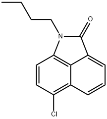 Benz[cd]indol-2(1H)-one, 1-butyl-6-chloro- 结构式