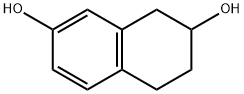 1,2,3,4-四氢-2,7-萘二酚 结构式