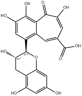 Theaflavic acid 结构式