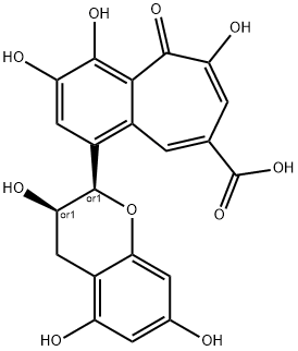 Epitheaflavic acid 结构式