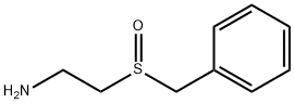 2-苯基甲亚磺酰基乙烷-1-胺 结构式