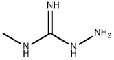 Hydrazinecarboximidamide, N-methyl- 结构式