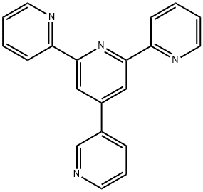 4'-(吡啶-3-基)-2,2':6',2''-三联吡啶 结构式