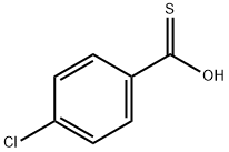 Benzenecarbothioic acid, 4-chloro- 结构式