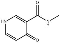 N-METHYL-4-OXO-1,4-DIHYDROPYRIDINE-3-CARBOXAMIDE 结构式