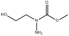 1-(2-羟乙基)肼-1-羧酸甲酯 结构式