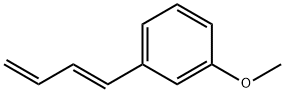 Benzene, 1-(1E)-1,3-butadien-1-yl-3-methoxy- 结构式
