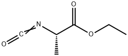 Propanoic acid, 2-isocyanato-, ethyl ester, (2S)- 结构式