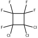 Cyclobutane, 1,1,2-trichloro-2,3,3,4,4-pentafluoro- 结构式