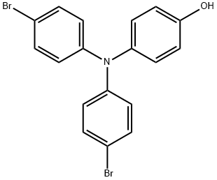 PHENOL, 4-[BIS(4-BROMOPHENYL)AMINO]- 结构式