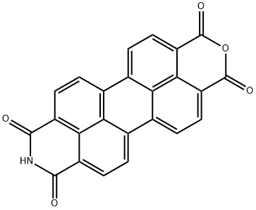 1H-2-Benzopyrano[6',5',4':10,5,6]anthra[2,1,9-def]isoquinoline-1,3,8,10(9H)-tetrone 结构式