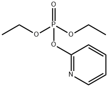 Phosphoric acid, diethyl 2-pyridinyl ester 结构式