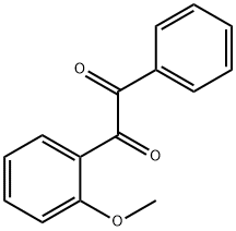 1,2-Ethanedione, 1-(2-methoxyphenyl)-2-phenyl- 结构式