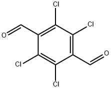 1,4-BENZENEDICARBOXALDEHYDE, 2,3,5,6-TETRACHLORO- 结构式