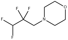 Morpholine, 4-(2,2,3,3-tetrafluoropropyl)- 结构式