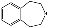 1H-3-Benzazepine, 2,3,4,5-tetrahydro-3-methyl- 结构式