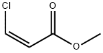 顺式-3-氯代丙烯酸甲酯 结构式