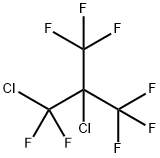 Propane, 1,2-dichloro-1,1,3,3,3-pentafluoro-2-(trifluoromethyl)- 结构式