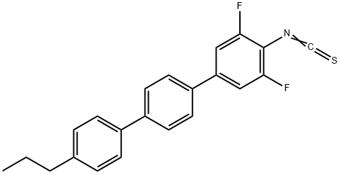 1,1':4',1''-Terphenyl, 3,5-difluoro-4-isothiocyanato-4''-propyl- 结构式