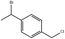 Benzene, 1-(1-bromoethyl)-4-(chloromethyl)- 结构式