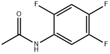 4,5-二氟-2-甲基苯基乙酰胺 结构式