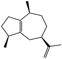 [1S-(1Α,4Α,7Α)]-1,2,3,4,5,6,7,8-八氢化-1,4-二甲基-7-(1-甲基乙烯基)奥 结构式
