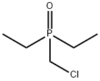[(chloromethyl)(ethyl)phosphoryl]ethane 结构式