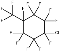 Cyclohexane, 1-chloro-1,2,2,3,3,4,5,5,6,6-decafluoro-4-(trifluoromethyl)- 结构式